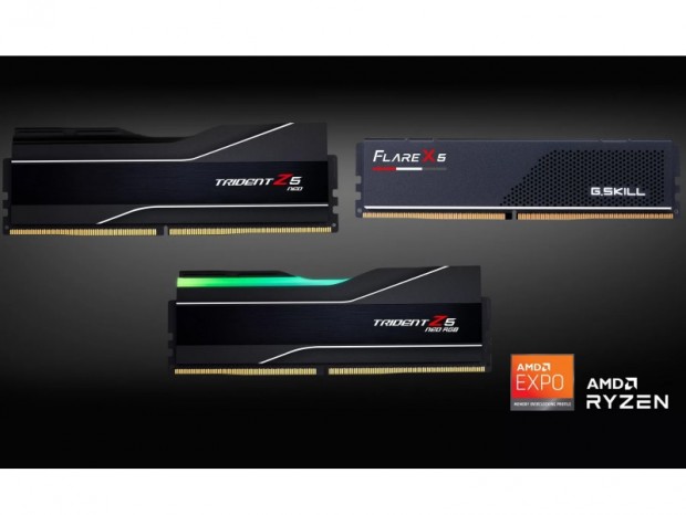 AMD EXPO対応のRyzen 7000シリーズ向けDDR5メモリがG.SKILLから