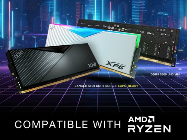 ADATA、AMD EXPO対応のDDR5メモリ「XPG LANCER DDR5 5600」シリーズ