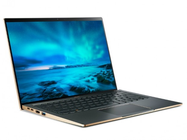厚さわずか14.95mmの14型モバイルノートPC、Acer「SF514-56T-A76Y/G」