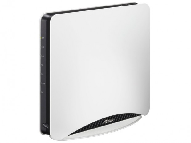 10Gポートを搭載するWi-Fi 6E無線LANルーター、NEC「Aterm WX11000T12」