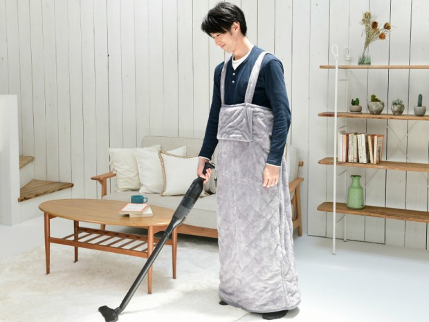 寒い冬を快適に過ごせる”着る”電気毛布、山善「くるみケット」