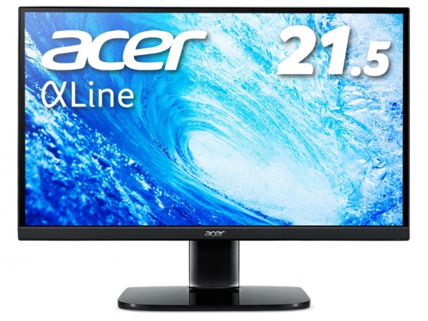 Acer、税込1.9万円のVAパネル採用21.5型フルHD液晶ディスプレイ「KA222QBbmiix」