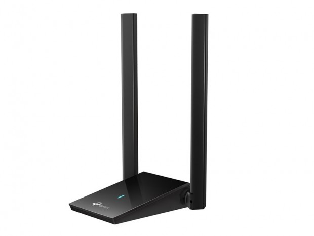 TP-LINK、ハイゲインアンテナ装備で1,800MbpsのWi-Fi 6子機「Archer TX20U Plus」