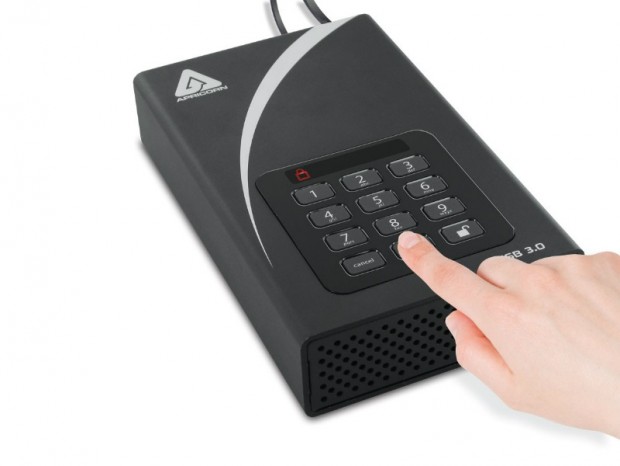 Apricorn、容量20TBのキーパッド付き暗号化HDDなど大容量セキュリティストレージ発売