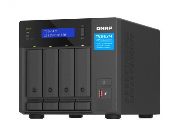 第12世代Intel Coreプロセッサ搭載のZFS NAS、QNAP「TVS-hx74」シリーズ
