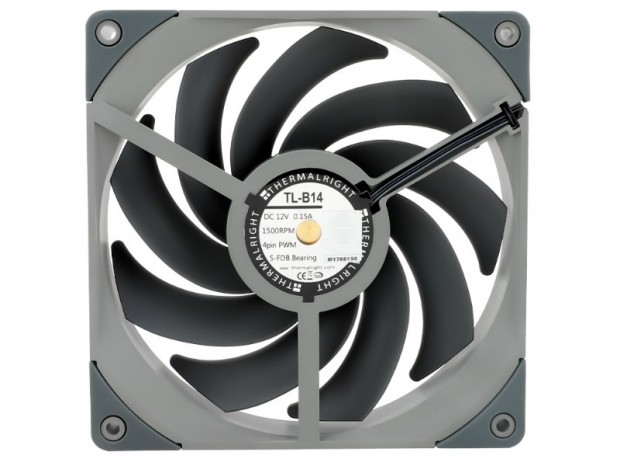 高風量・高静圧な140mmファン、Thermalright「TL-B14」シリーズ計3モデル