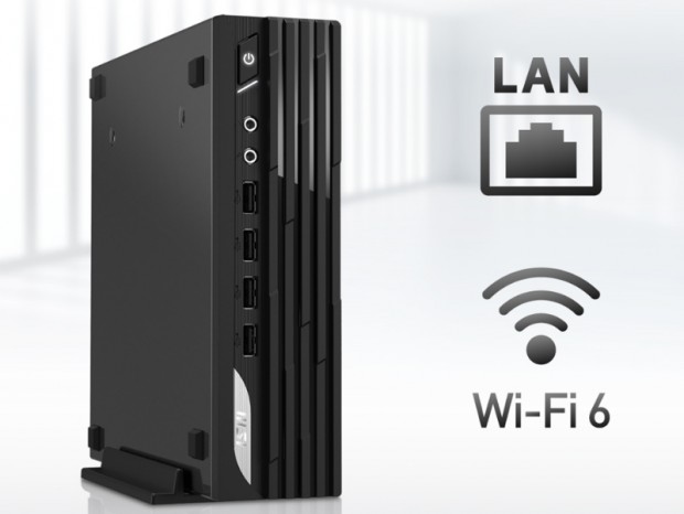 VESAマウンタ対応の小型・軽量デスクトップPC、MSI「PRO DP21 12M-400JP」