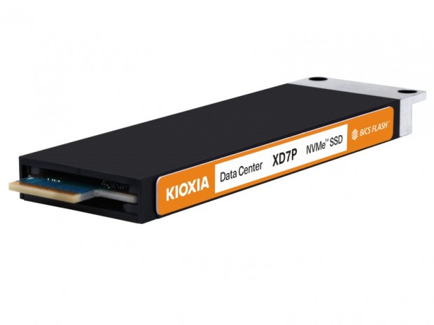 最大容量7.68TBのE1.SフォームファクタNVMe SSD「KIOXIA XD7P」シリーズ