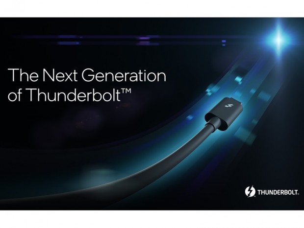 Intel、最大120Gbps転送を実現する“次世代Thunderbolt”を公開