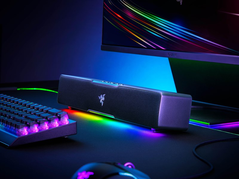 Razer、パワフルサウンドのコンパクトサウンドバー「Leviathan V2 X