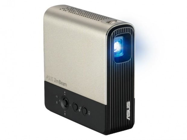 最大4時間のバッテリ駆動に対応するミニLEDプロジェクター、ASUS「ZenBeam E2」