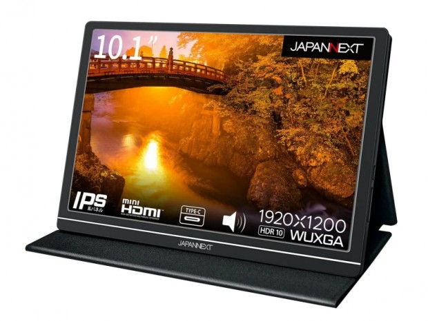 重さわずか270gの超軽量モバイル液晶ディスプレイがJAPANNEXTから