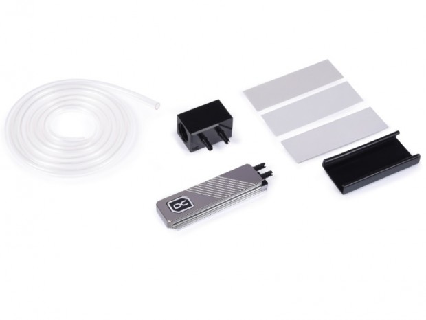 Alphacool m.2用水冷ブロック Alphacool、M.2 SSD向け水冷ヒートシンク「HDX Pro Water