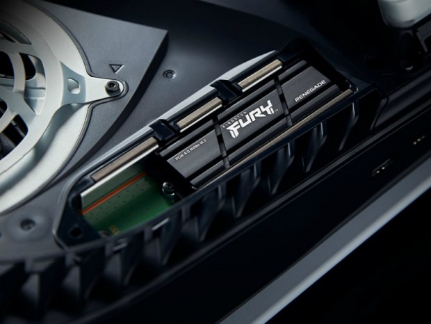 KingstonのPCIe4.0ゲーミングSSD「FURY Renegade SSD」にPlayStation 5対応のヒートシンクモデルを追加