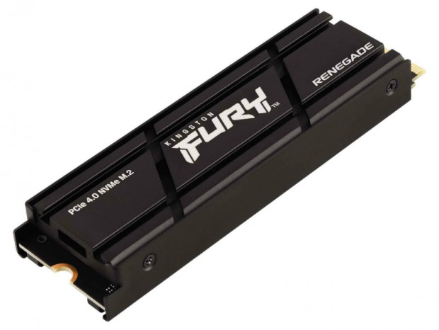 KingstonのPCIe4.0ゲーミングSSD「FURY Renegade SSD」にPlayStation 5対応のヒートシンクモデルを追加