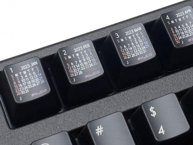 2023年版カレンダーをキーボードに仕込める「FILCO Calendar Keycap Set 2023」が発売