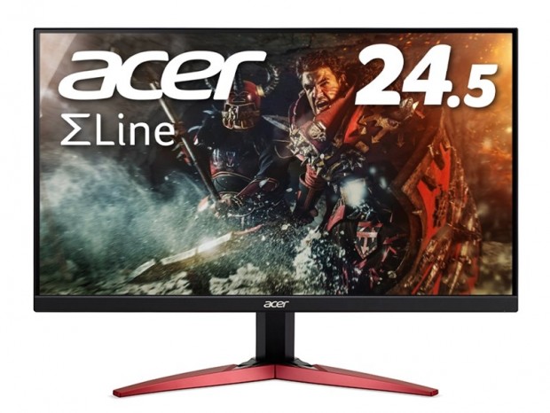 エイサー、165Hz駆動の24.5型フルHDゲーミング液晶「KG251QSbmiipx」を2.9万円で発売