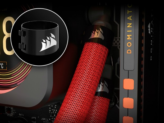 CORSAIR、AIO水冷のチューブをカスタマイズするスリーブカバー全3色発売