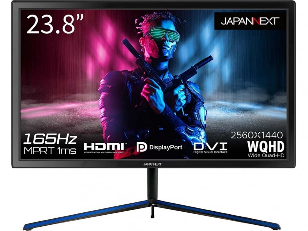 JAPANNEXT、31.5型4K高コントラスト液晶と23.8型WQHDゲーミング液晶を発売開始