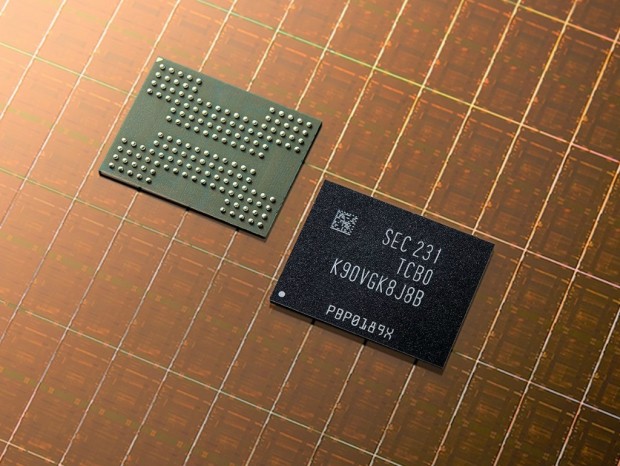 Samsung、業界最高のビット密度を実現した第8世代TLC V-NANDフラッシュ量産開始