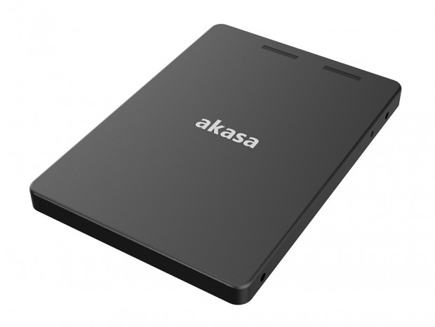 M.2 SSDを2.5インチドライブに変換するアルミニウムケースがAkasaから