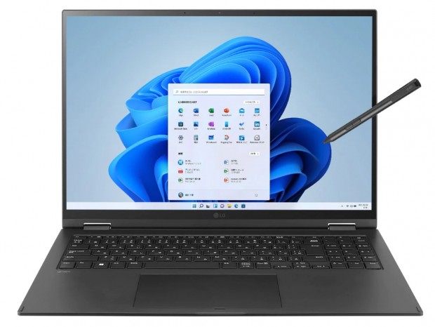 16型の大画面液晶を採用するモバイル2 in 1 PC、LG「16T90Q-KA78J」発売