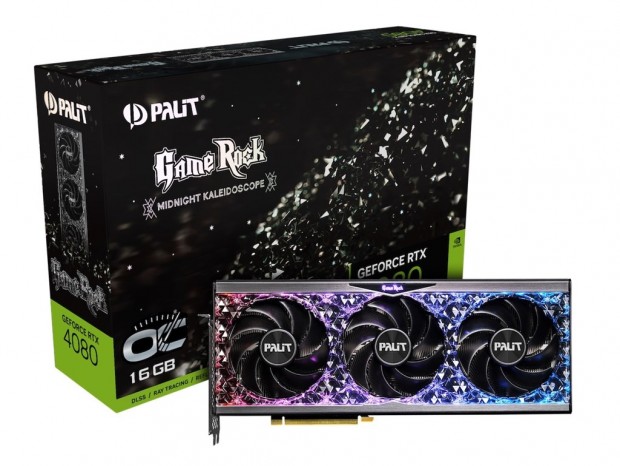 Palit、クリスタル風3連ファンクーラー装備のRTX 4080グラフィックス2製品