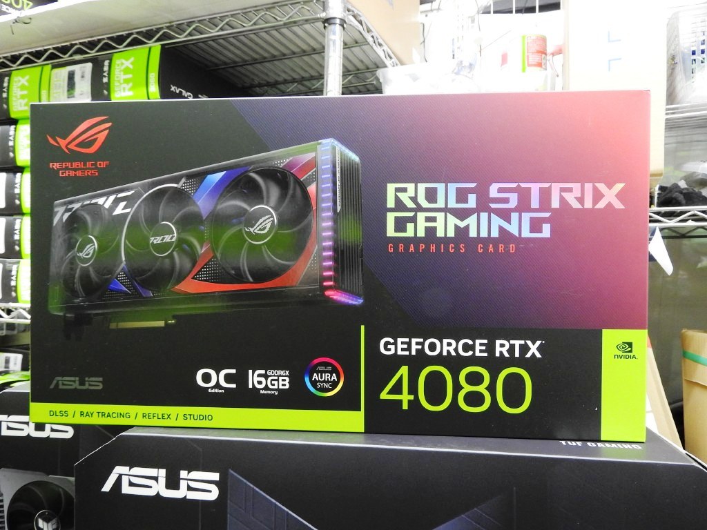 販売解禁。GeForce RTX 4080初回全ラインナップとやや深夜販売を
