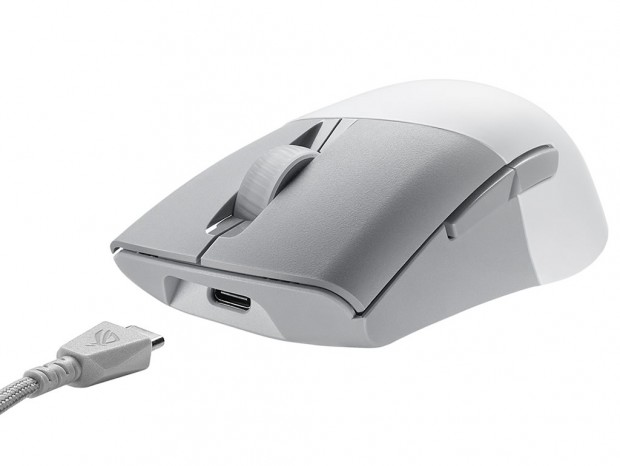 ASUS超軽量ワイヤレスゲーミングマウス「ROG Keris Wireless AimPoint」にホワイトモデル追加