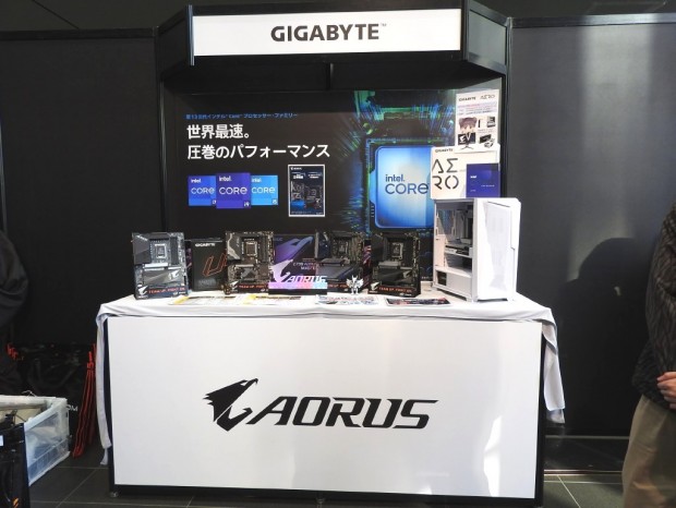 GIGABYTEブース