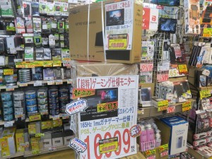 ゲーミング液晶コーナー