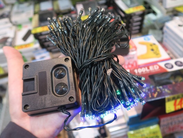 ソーラーイルミネーション100LEDライト
