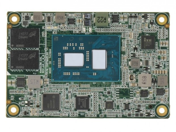 Atom x6000シリーズを搭載する超小型モジュール、AAEON「NanoCOM-EHL」