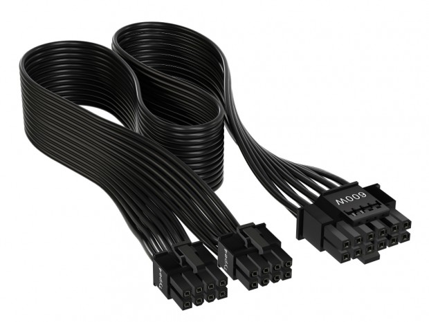 CORSAIR、最大600W給電に対応する「PCIe5.0 12VHPWR PSU Cable」の国内発売日確定