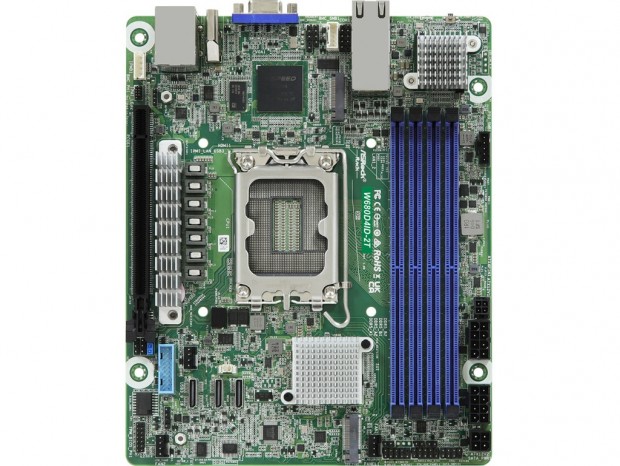 デュアル10G LAN搭載の第13世代Intel Core対応Deep Mini-ITXマザーがASRock Rackから