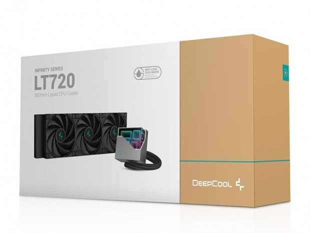 Deepcool 、第4世代ポンプ＆鮮やか鏡面ブロック搭載水冷クーラー「LT720」など2モデル