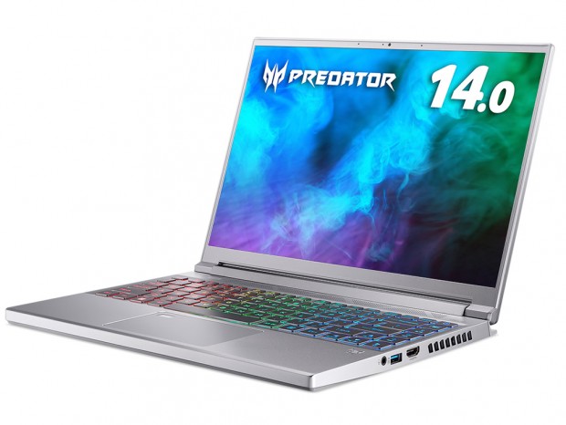 Acer、Predatorブランド初の14型ゲーミングノートPC「PT314-52s-A76Y6」発売