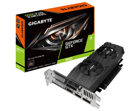 ロープロファイル対応のGeForce GTX 1650、GIGABYTE「GV-N1656OC-4GL」発売