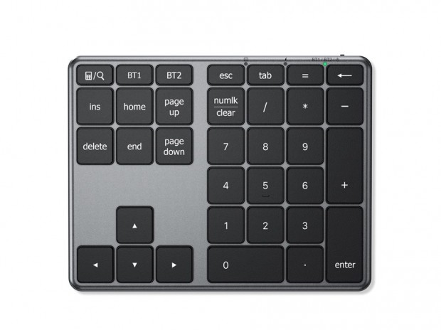 iClever、合計34キーを備える薄型設計のワイヤレステンキー「IC-KP10」発売