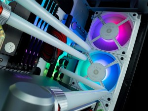 EK-Loop Fan FPT 140 D-RGB – White