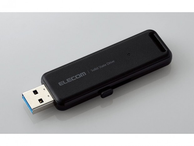 最大転送1,000MB/sのUSBメモリ型ポータブルSSD、エレコム「ESD-EMB」シリーズ