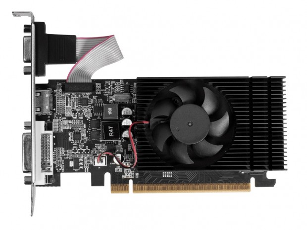 1スロット/ロープロファイル対応グラフィックスカード、玄人志向「GF-GT730-E4GB/LP」