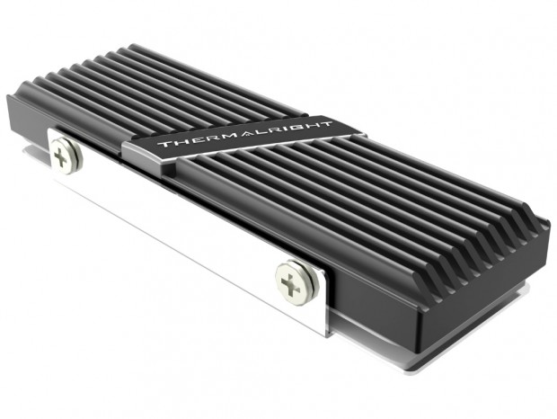 10枚の放熱フィンを備えた薄型M.2 SSDヒートシンク、Thermalright「TR-M.2 2280 TYPE A B」