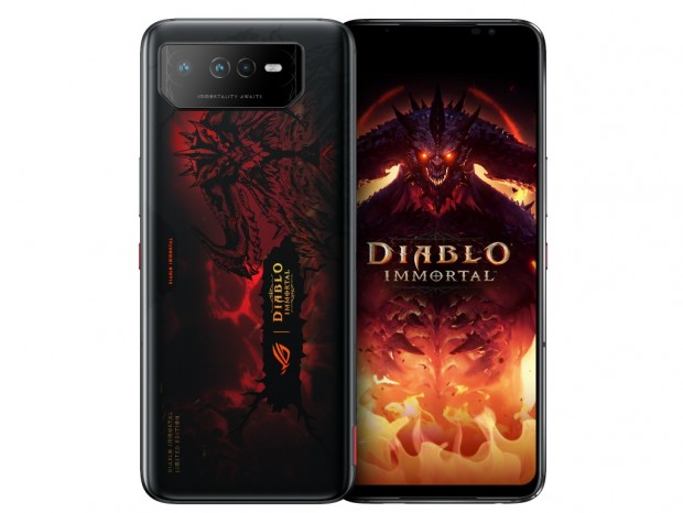 ASUS、ゲーミングスマホ「ROG Phone 6」にDiablo Immortalコラボレーションモデル追加