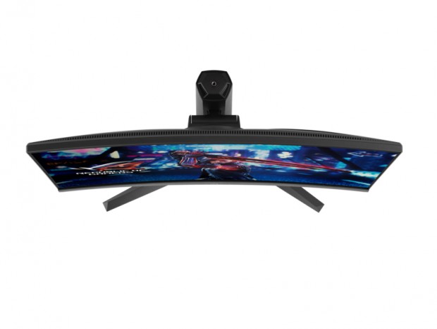 Fast IPS採用の27型WQHD曲面ゲーミング液晶、ASUS「ROG Strix XG27AQV」