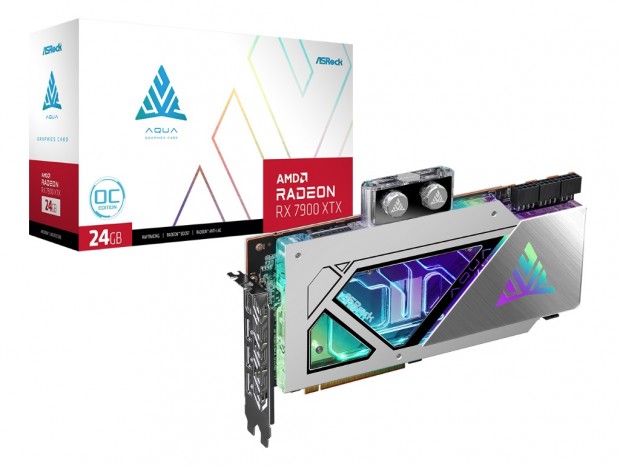 ASRock初の水冷モデル「Radeon RX 7900 XTX AQUA 24GB OC」の国内発売日と価格が判明