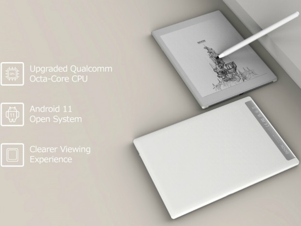 SoCを強化した電子ペーパーディスプレイ搭載7.8型Androidタブレット「BOOX Nova Air2」