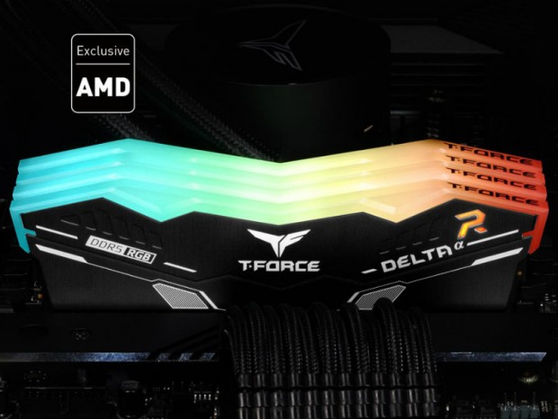 AMD EXPO対応のRyzen 7000シリーズ専用DDR5メモリ、Team「DELTAα RGB DDR5」