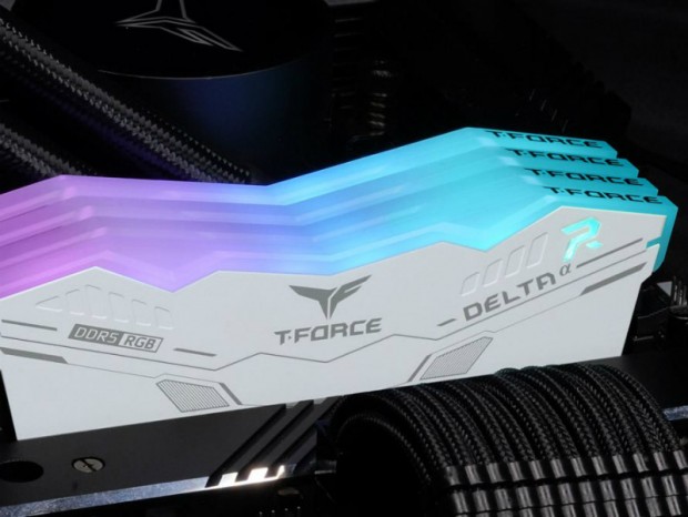 AMD EXPO対応のRyzen 7000シリーズ専用DDR5メモリ、Team「DELTAα RGB DDR5」