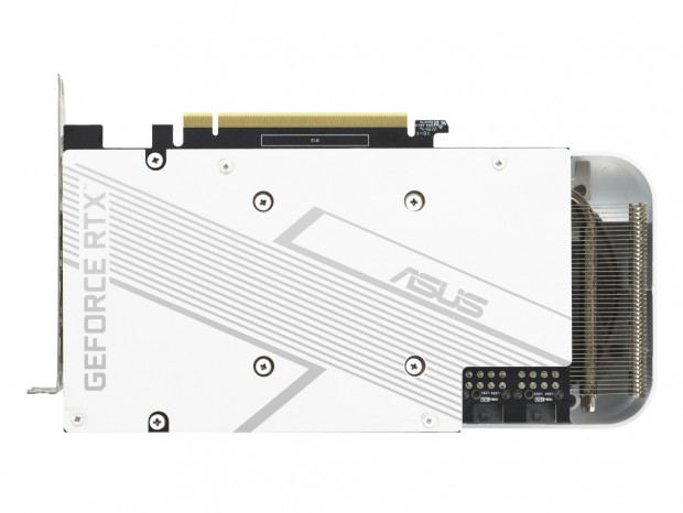 白いデュアルファンクーラーを搭載するGDDR6X版GeForce RTX 3060 TiがASUSから